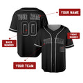 Custom Bronx Baseball Jersey – Blackout Outline Style, Personalized Name & Number for Kids & Adults-2