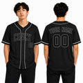 Custom Cincinnati Baseball Jersey – Blackout Outline Style, Personalized Name & Number for Kids & Adults-1