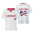 Custom Cincinnati Two-Button Baseball Jersey – USA 250th Fourth of July Style, Personalized Name & Number for Men, Women & Youth-3