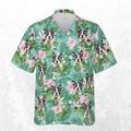 Custom Hawaiian Shirts With Pet Face, Personalized Dog Cat Floral Hawaiian Shirt, Mens Aloha Shirt