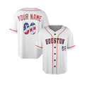 Custom Houston Baseball Jersey – USA 250th Anniversary Fourth of July Home Style, Personalized Name & Number for Kids & Adults-4