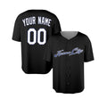 Custom Kansas City Baseball Jersey – Fashion Blackout Style, Personalized Name & Number for Kids & Adults-3