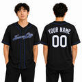 Custom Kansas City Baseball Jersey – Fashion Blackout Style, Personalized Name & Number for Kids & Adults-1