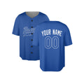 Custom Kansas City Baseball Jersey – Royal Ringer Style, Personalized Name & Number for Kids & Adults-3