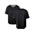 Custom Los Angeles Baseball Jersey – Black Athletic Fashion Style, Personalized Name & Number for Kids & Adults-4