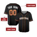 Custom Miami Baseball Jersey – Black Training Fashion Style, Personalized Name & Number for Kids & Adults-2