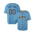 Custom Milwaukee Baseball Jersey – Heritage Throwback Style, Personalized Name & Number for Kids & Adults-4