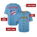 Custom Milwaukee Baseball Jersey – USA 250th Anniversary Fourth of July Style, Personalized Name & Number-2