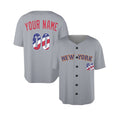 Custom New York Baseball Jersey – USA 250th Anniversary Fourth of July Style, Personalized Name & Number-3