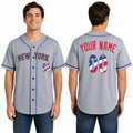 Custom New York Baseball Jersey – USA 250th Anniversary Fourth of July Style, Personalized Name & Number-1