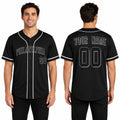 Custom Philadelphia Baseball Jersey – Blackout Outline Style, Personalized Name & Number for Kids & Adults-1