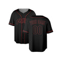 Custom Philadelphia Baseball Jersey – Black Athletic Fashion Style, Personalized Name & Number for Kids & Adults-4