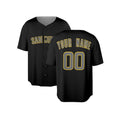 Custom San Diego Baseball Jersey – Black Pop Fashion Style, Personalized Name & Number for Kids & Adults-3