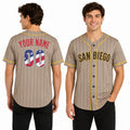 Custom San Diego Baseball Jersey – USA 250th Anniversary Fourth of July Style, Personalized Name & Number-1