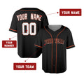 Custom San Francisco Baseball Jersey – Blackout Style, Personalized Name & Number for Kids & Adults-2