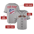 Custom San Francisco Baseball Jersey – USA 250th Anniversary Fourth of July Style, Personalized Name & Number-2