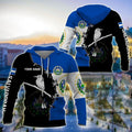 FUNSTUFFPRINT Customize El Salvador Coat Of Arms Unisexs 3D Hoodie and Zip Hoodie