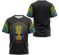 FUNSTUFFPRINT Personalized T-Shirt, Hoodie - Multicolor Tree Mandala 3D T-shirt