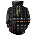FUNSTUFFPRINT Serato DJ Controller 3D Hoodie and Zip Hoodie