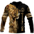 FUNSTUFFPRINT December King 3D Hoodie and Zip Hoodie
