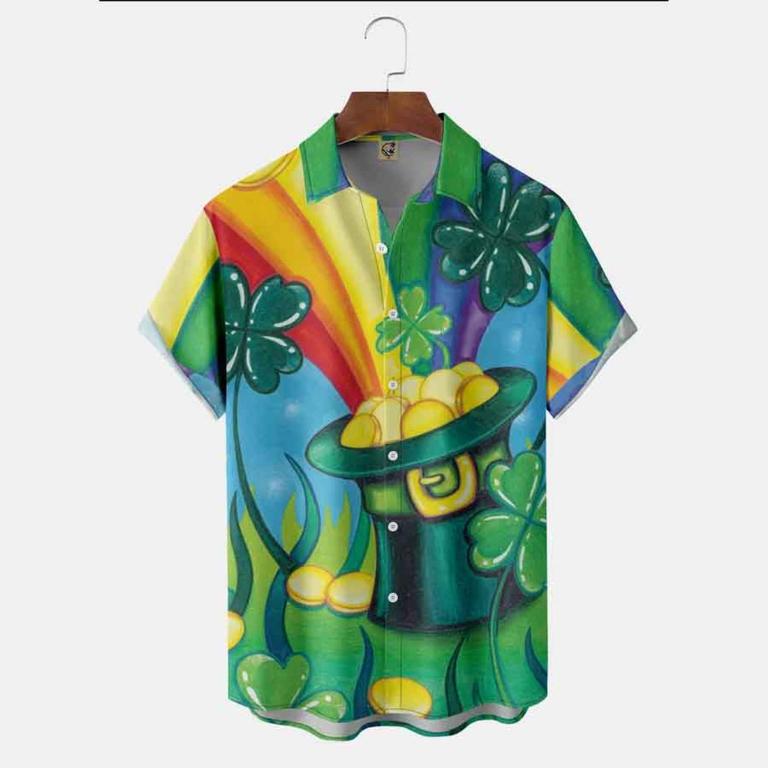 St Patrick's Day Shamrock american hawaiian Shirt
