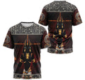 FUNSTUFFPRINT Personalized T-Shirt, Hoodie - Anubis Scale Egyptain Resurrection Symbol 3D T-shirt