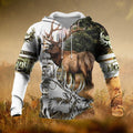 FUNSTUFFPRINT Elk Hunting Unisex 3D Hoodie and Zip Hoodie