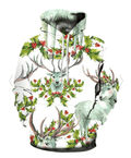 FUNSTUFFPRINT Elk Unisex 3D Hoodie and Zip Hoodie