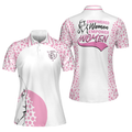 Empowered Women Empower Women Golf Pink Short Sleeve Women Polo Shirt, Golf Shirt For Ladies, Unique Female Golf Gift