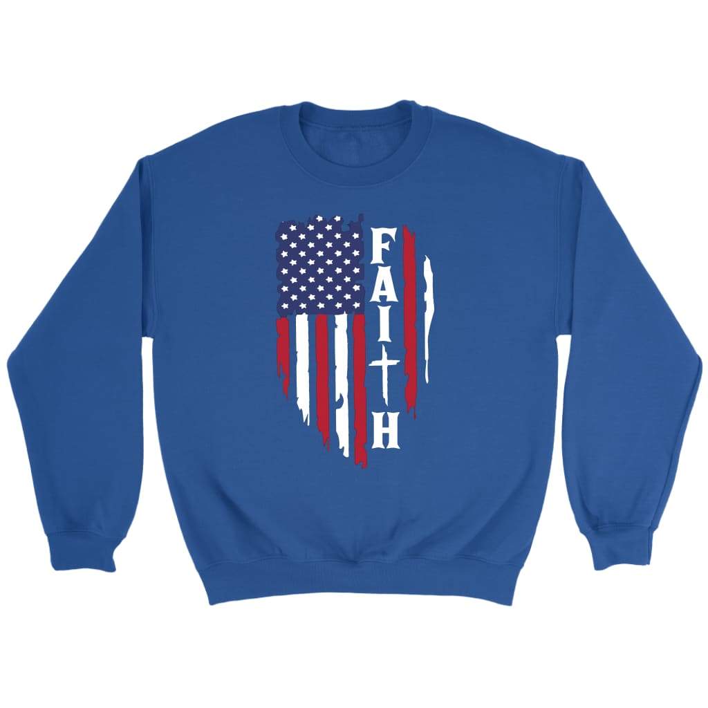 Faith American Flag Sweatshirt
