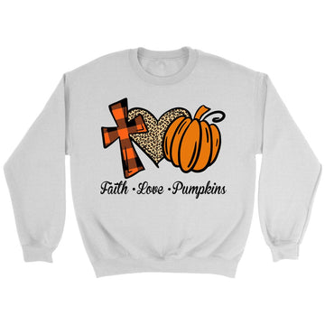 Faith Love Pumpkins Sweatshirt