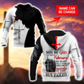 FUNSTUFFPRINT February Man I Am A Child Of God I Was Born In February 3D Hoodie and Zip Hoodie