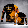 FUNSTUFFPRINT FORKLIFT 3D Hoodie and Zip Hoodie