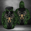 FUNSTUFFPRINT Deer Hunting 3D Hoodie and Zip Hoodie