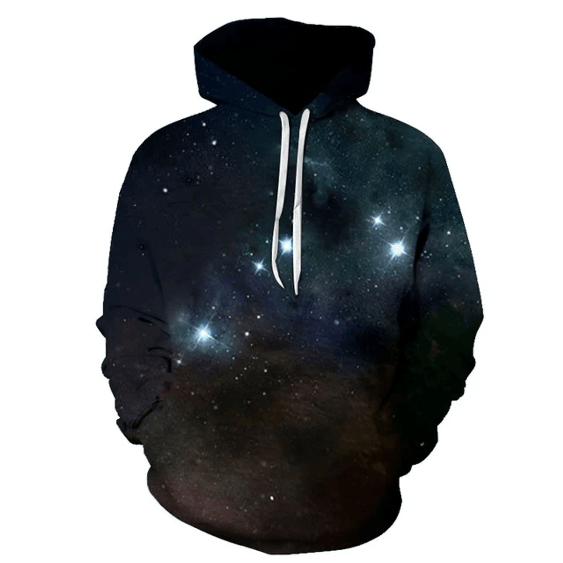 FUNSTUFFPRINT Galaxy Unisex 3D Hoodie and Zip Hoodie