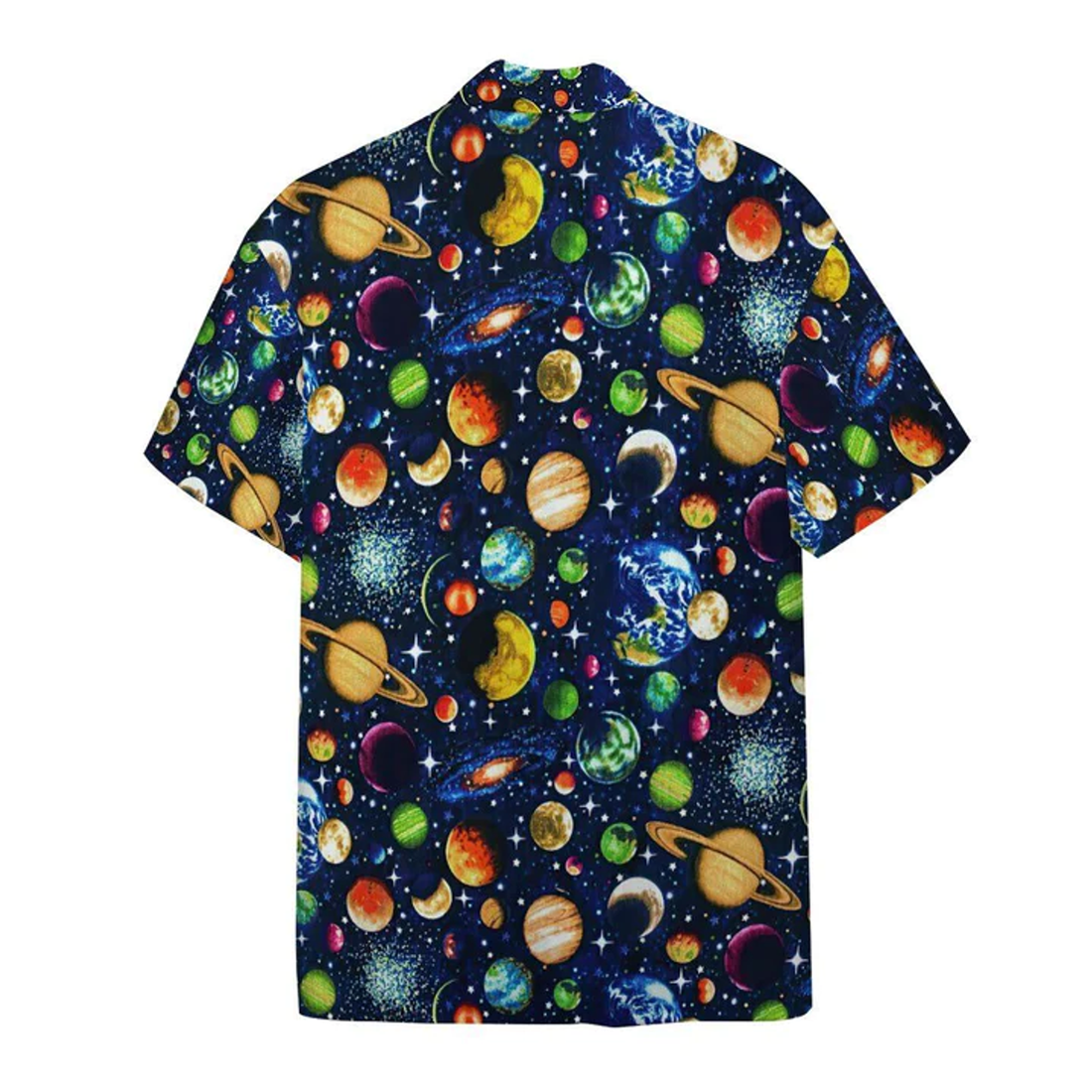 3D Solar System Custom Hawaii Shirt for men and women