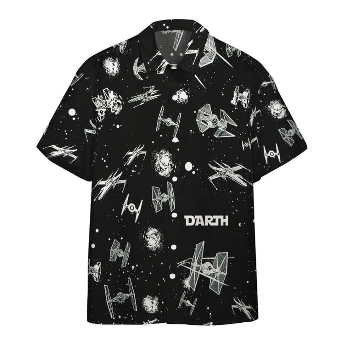 Custom 3D Star Custom Name Short Sleeve Shirt, Hawaiian Shirts for Men Short Sleeve Aloha Beach Shirt