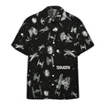 Custom 3D Star Custom Name Short Sleeve Shirt, Hawaiian Shirts for Men Short Sleeve Aloha Beach Shirt