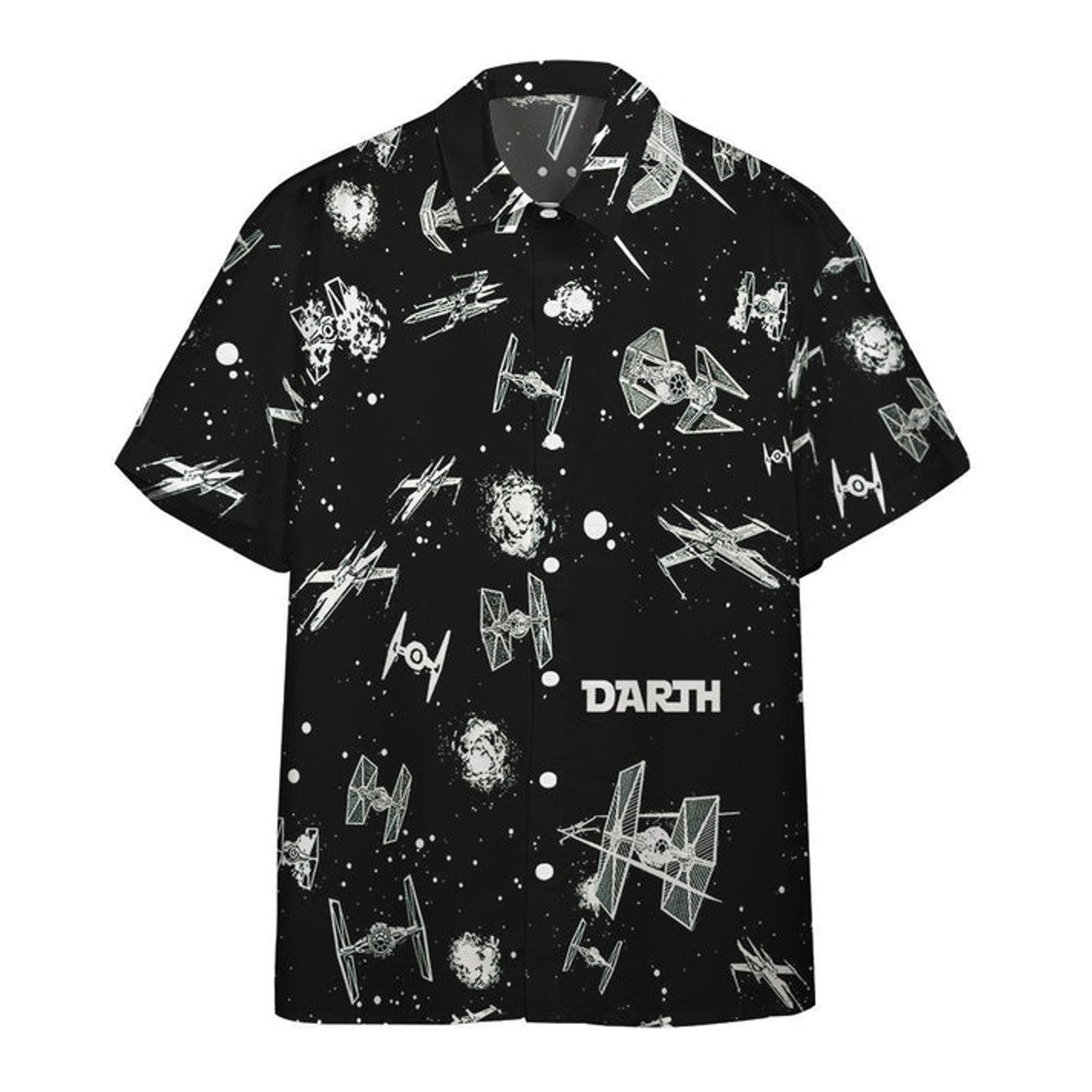 Custom 3D Star Custom Name Short Sleeve Shirt, Hawaiian Shirts for Men Short Sleeve Aloha Beach Shirt