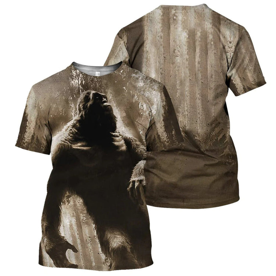 Bigfoot 3D All Over Printed Shirt, Bigfoot Tshirt, Bigfoot Hoodie For Adults