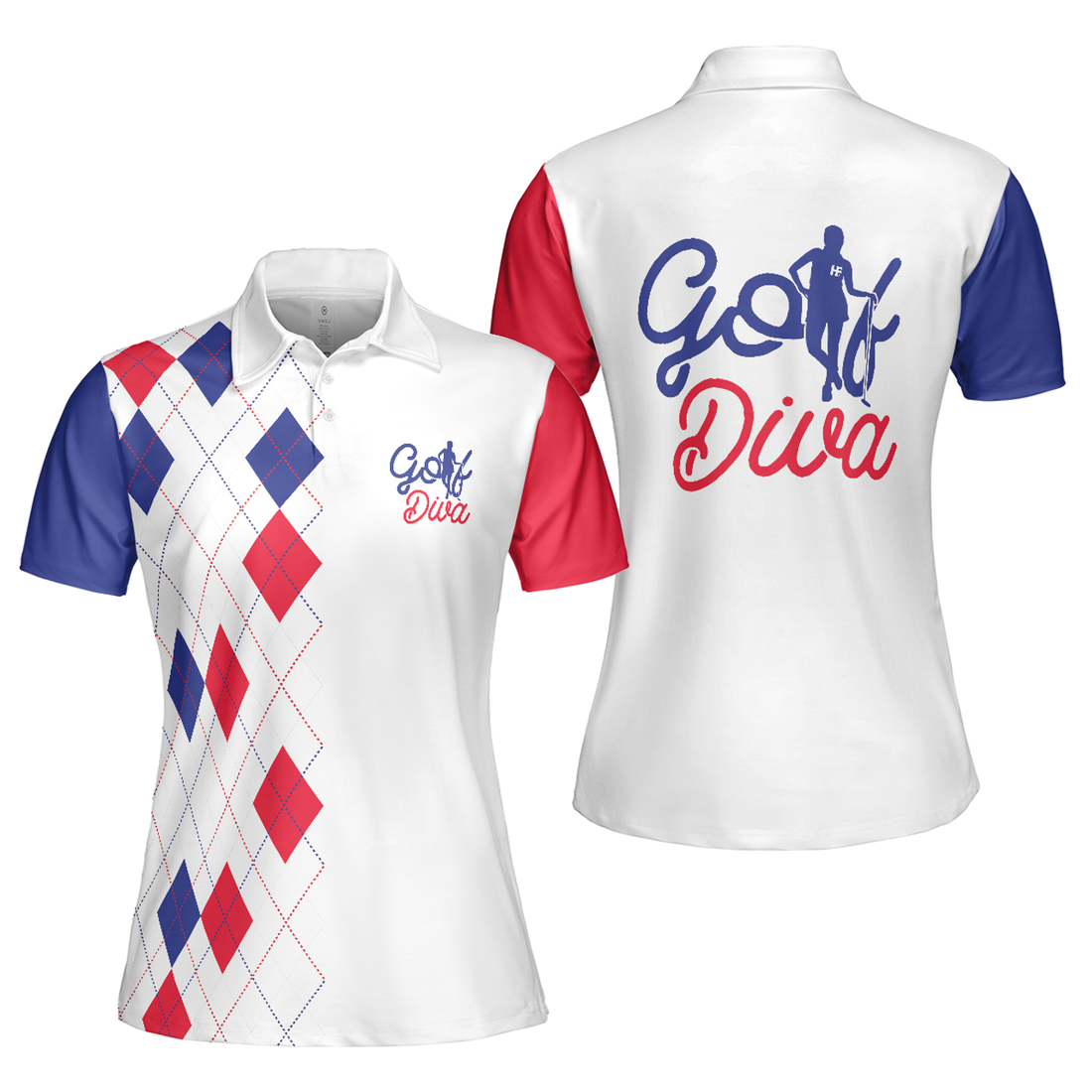 Golf Diva Short Sleeve Women Polo Shirt