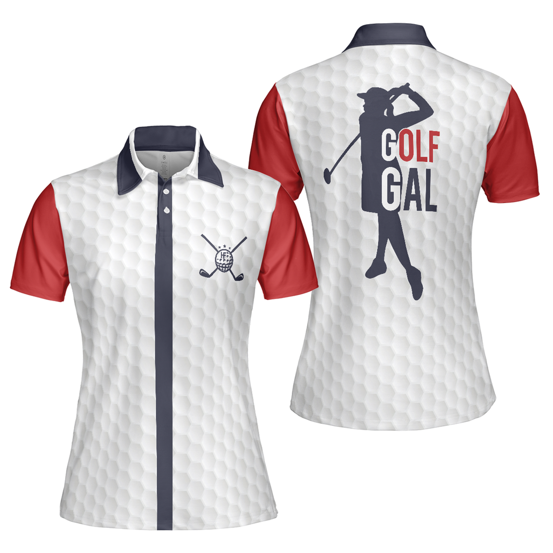 Golf Gal Golf Short Sleeve Women Polo Shirt