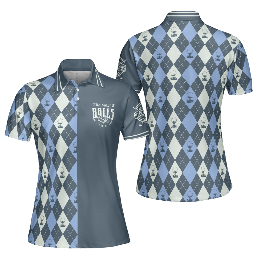 Golf The Way I Do Polo Shirt For Women Short Sleeve Women Polo Shirt