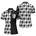 Golfaholic Short Sleeve Women Polo Shirt