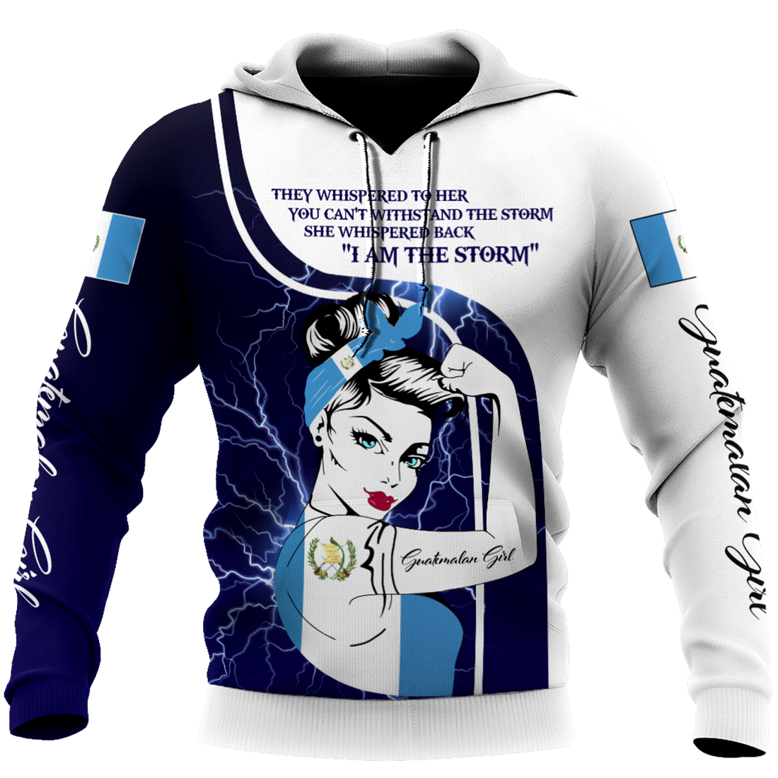FUNSTUFFPRINT Guatemala Special 3D Hoodie and Zip Hoodie