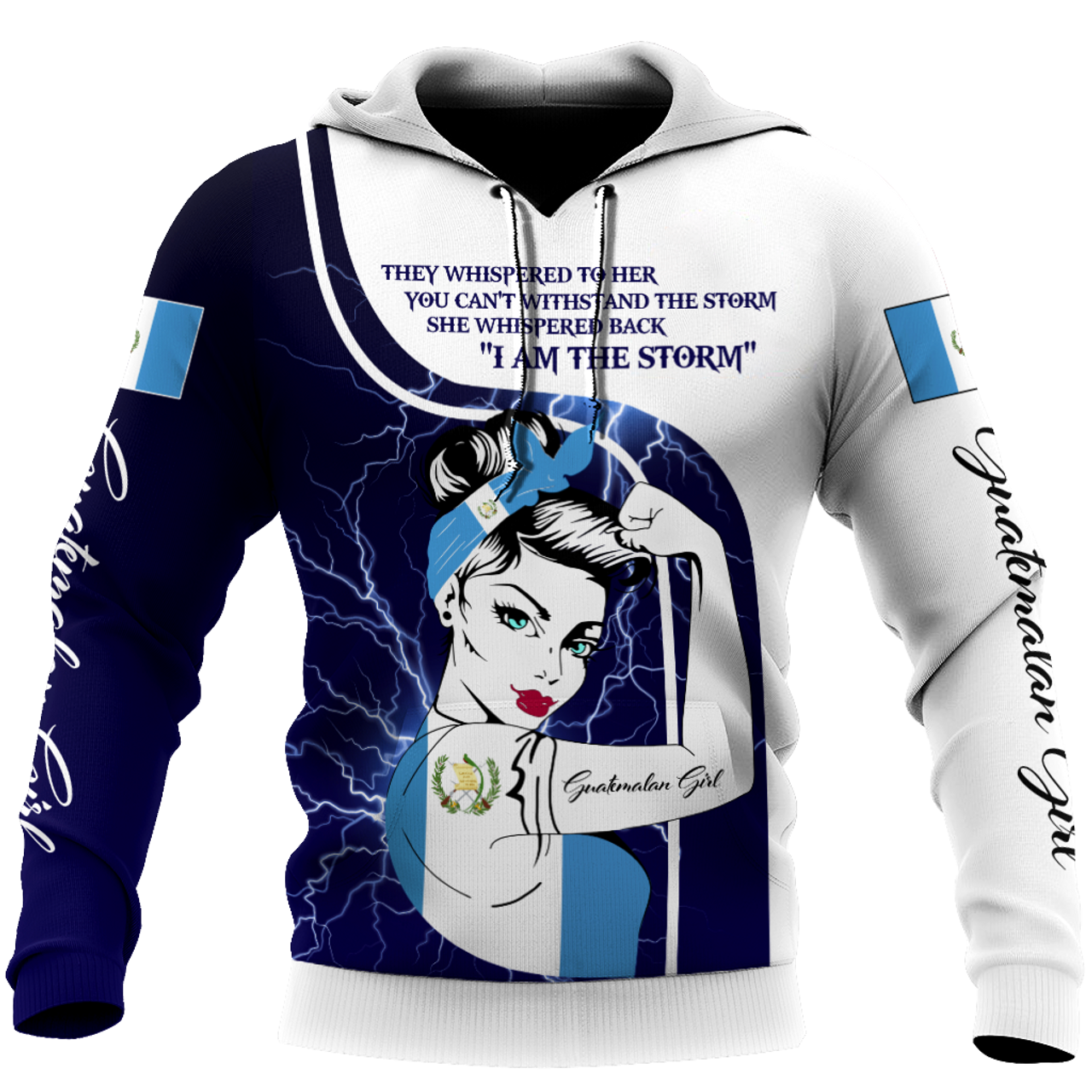 FUNSTUFFPRINT Guatemala Special 3D Hoodie and Zip Hoodie