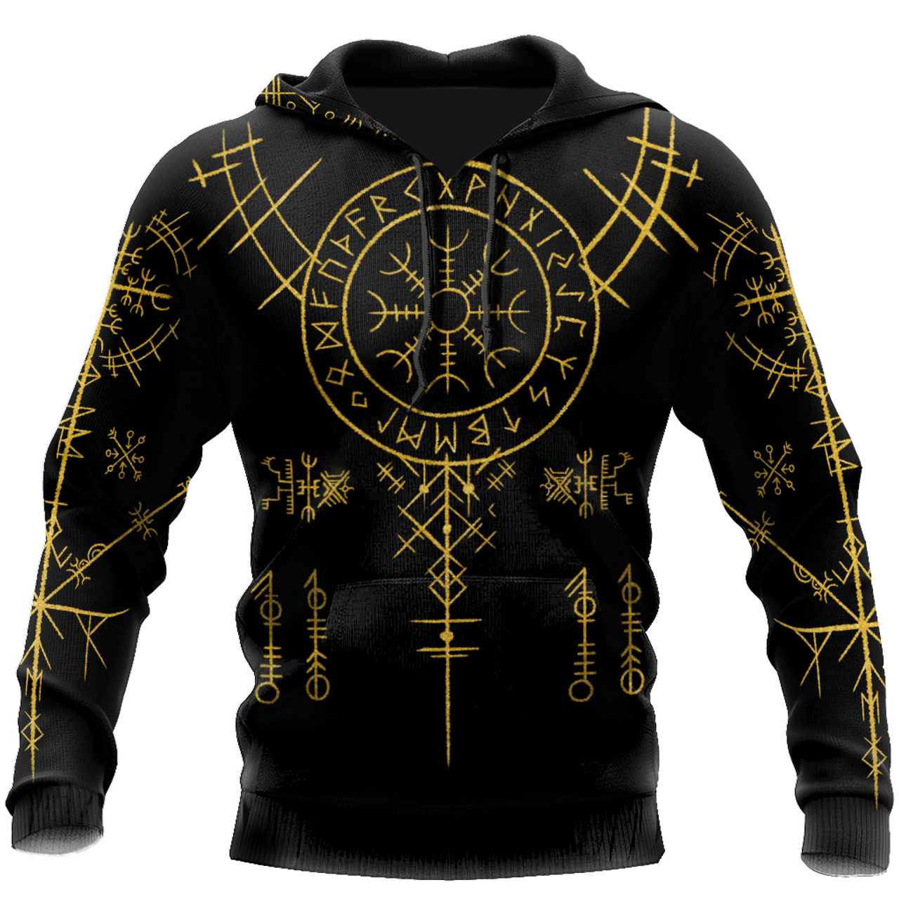 FUNSTUFFPRINT Helm Of Awe 3D Hoodie and Zip Hoodie