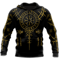 FUNSTUFFPRINT Helm Of Awe 3D Hoodie and Zip Hoodie