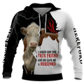 FUNSTUFFPRINT Hereford 3D Hoodie and Zip Hoodie