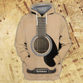 FUNSTUFFPRINT Guitar Ru 3 Full Print 3D Hoodie and Zip Hoodie